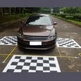 thumbnail image 3 of 4Pcs Fabrics Calibration Cloth for 360 Degree Surround Bird View Panoramic DVR System,4* Car checkerboard,black&white, 3 of 5
