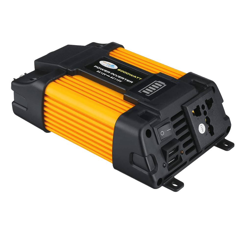 MDHAND 300W Continuous Power Inverter with Dual USB Ports for Car