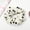 White, variant on CUIYUAN Scrunchies for Women Damage Free Polka Dot Printed Dentless Secure Hold Hair Ties Elastic Hair Rope Ring Tie Scrunchie Comfort Hair Accessories All Hair Types Coffee