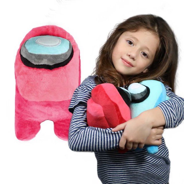 Peluche Among Us Impostor Tripulante Original Rosa Cracken Esports Among Us