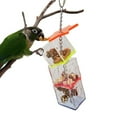 thumbnail image 3 of Hexagrama acrílico multicapa para morder pájaros, cuenco de comida para loros, juguete de forrajeo, suministros para mascotas, accesorio, 3 of 10