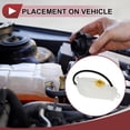 thumbnail image 3 of Unique Bargains 1 Set Engine Coolant Reservoir Water Expansion Tank for Chrysler 200 Sebring for Dodge Avenger Coolant Radiator Reservoir Bottle with Cap No.5058371AD, 3 of 6