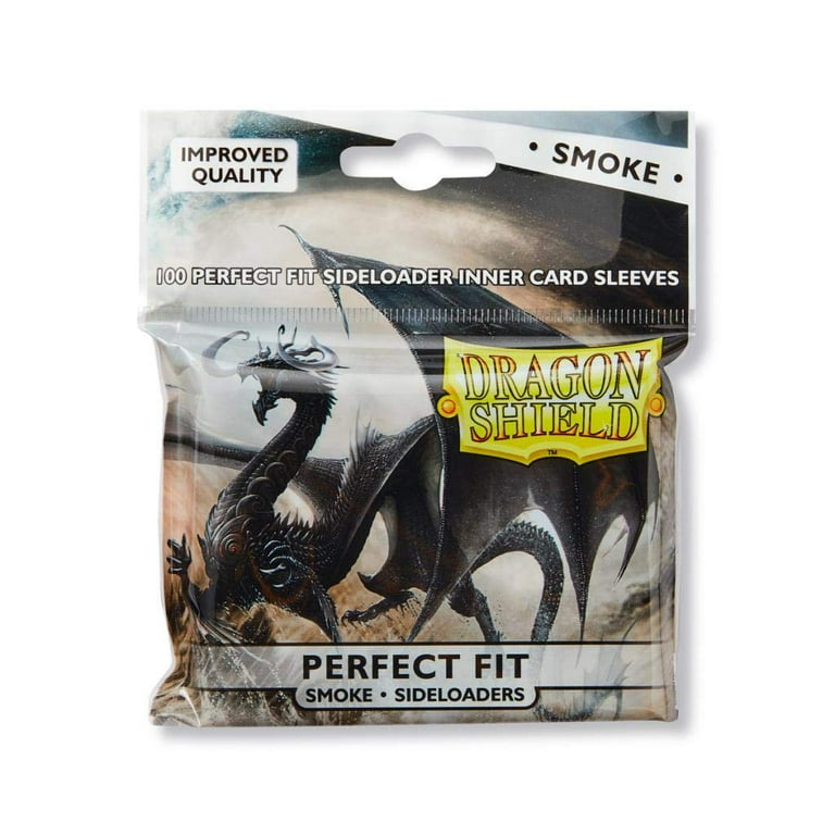 dragon sleeve card sleeves Deck Sleeves (Fit) - Dragon Shield - Perfect Fit - Clear (100 ct.) main image 1