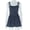 black, variant on Women's Halter Slash Neck Sleeveless Pleated Mini Dress, Backless, Solid Color, Sexy