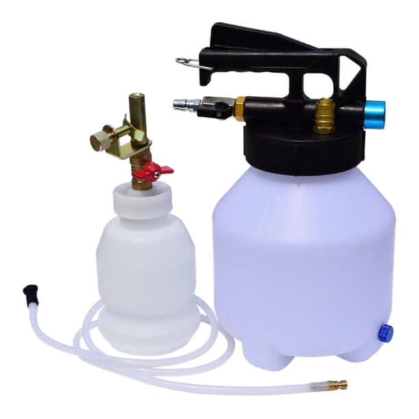 Herramienta para cambio de aceite de frenos, juego de herramientas para purgar y drenar el líquido de frenos, 1 l, juego de cambio de aceite de frenos con extractor de 3L