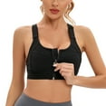 thumbnail image 3 of RUNNING GIRL Women Sports Bra with Zipper Front High Impact Racerback Workout Bra, 3 of 7