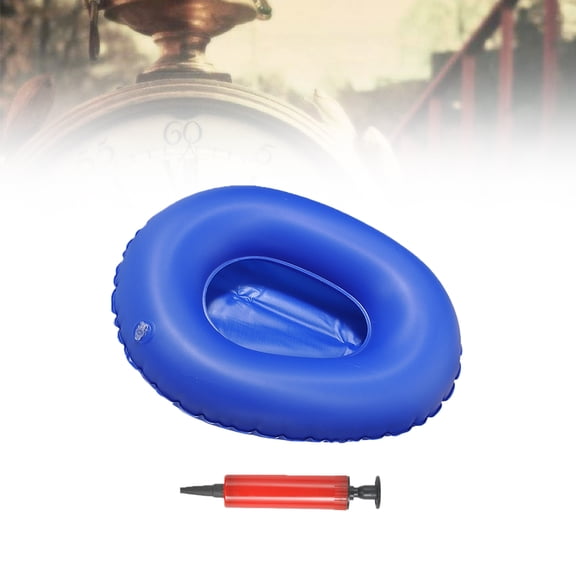 Homoyoyo 2-Pack PVC Bed Pans for Elderly, Easy to Clean Portable Bedpans for Bedridden Patient Care