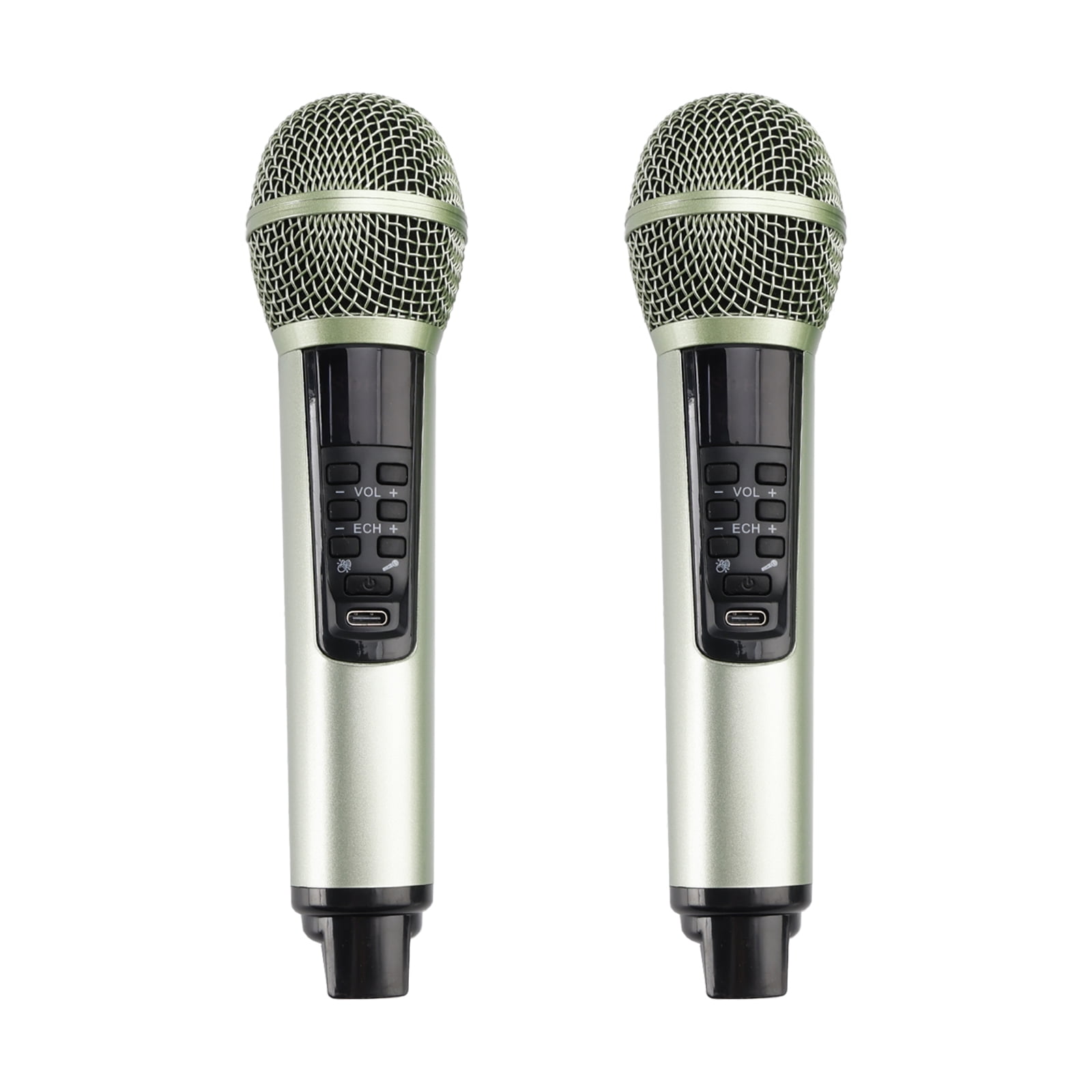 Wireless Bluetooth Dual Microphone Karaoke All-In-One Speaker for Home Outdoor