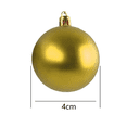 thumbnail image 2 of 24 Uds. Adornos de bolas de Navidad inastillables de 4cm para decoraciones de fiesta de cumpleaños de boda de árbol de Navidad Adepaton CPB-SSW182-8, 2 of 5