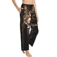 thumbnail image 2 of Balery Victorian Gentle Cat print Women's Pajama Pants,Ultra Lightweight Pjs,Lounge Pant-X-Large, 2 of 9