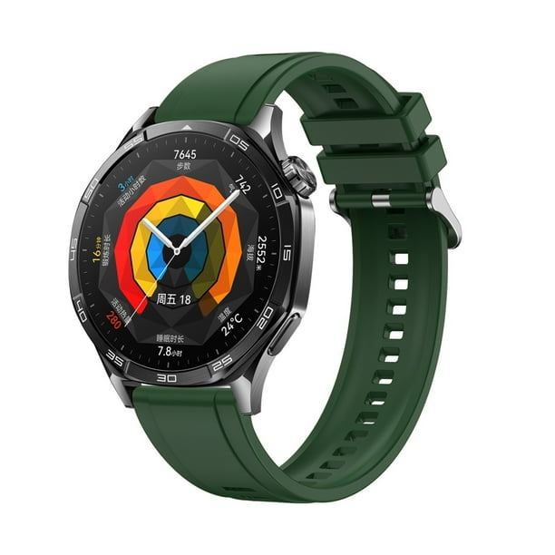 22MM Color Silicone Sports Watch Band - Durable, Cómodo, para Estilos de Vida Activos