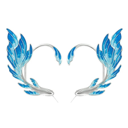 

Hemoton Ear Jewelry Cuff Clipearring Fairy Decoration Elfgift Cuffs Earingwrap Cat Pierceing Non Hook Decorative
