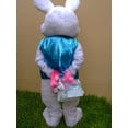 thumbnail image 4 of Mastotkingdom Easter Bunny Costume Unisex Adult Fancy-Dress Costume with Vest, 4 of 4