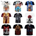 thumbnail image 2 of Nuevo Anime 3D Impreso Dragon Ball Camiseta Hombre Moda Casual Cosplay Camisapangjing, 2 of 4