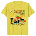 thumbnail image 1 of Camisetas navideñas Cruisin Crew 2024 para mujer, ropa Unisex a juego para la familia, camisetas de fiesta de viaje navideñas a la moda, camisetas Harajuku, 1 of 5