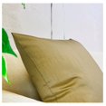 thumbnail image 5 of 26x26 Inches Faux Silk Square European Shams, Zipper Closure, Brass (Set of 2), 5 of 7
