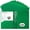 Green, variant on ViVin Sturdy Plastic Folder with Pockets and 3 Prongs, 5 Pack, Assorted Color Lighting Pattern