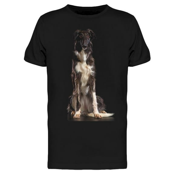 Gorgeous Russian Wolfhound T-Shirt Men -Image by Shutterstock, Male Large