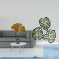 thumbnail image 2 of Esculturas de pared de hojas,Esculturas de pared de hierro forjado con forma de hojas de ginkgo,Escultura decorativa colgante de hojas de ginkgo para pared,Placa de pared con hojas de, 2 of 8