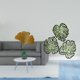 thumbnail image 2 of Esculturas de pared de hojas,Esculturas de pared de hierro forjado con forma de hojas de ginkgo,Escultura decorativa colgante de hojas de ginkgo para pared,Placa de pared con hojas de, 2 of 8