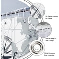 thumbnail image 4 of Newhomestyle Nautical Sailboat Compass Waterproof Polyester Shower Curtain with 12 Hooks, 72x72in, 4 of 5