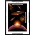 thumbnail image 5 of Art.com A Ufo on its Journey Through the Vastness of Our Galaxy Art Print, Black Frame Wall Art, 17" x 23", 5 of 5