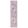 thumbnail image 2 of SAFAVIEH Carousel Kids Taneka Animals at Play Runner Rug, Purple, 2' x 8', 2 of 10