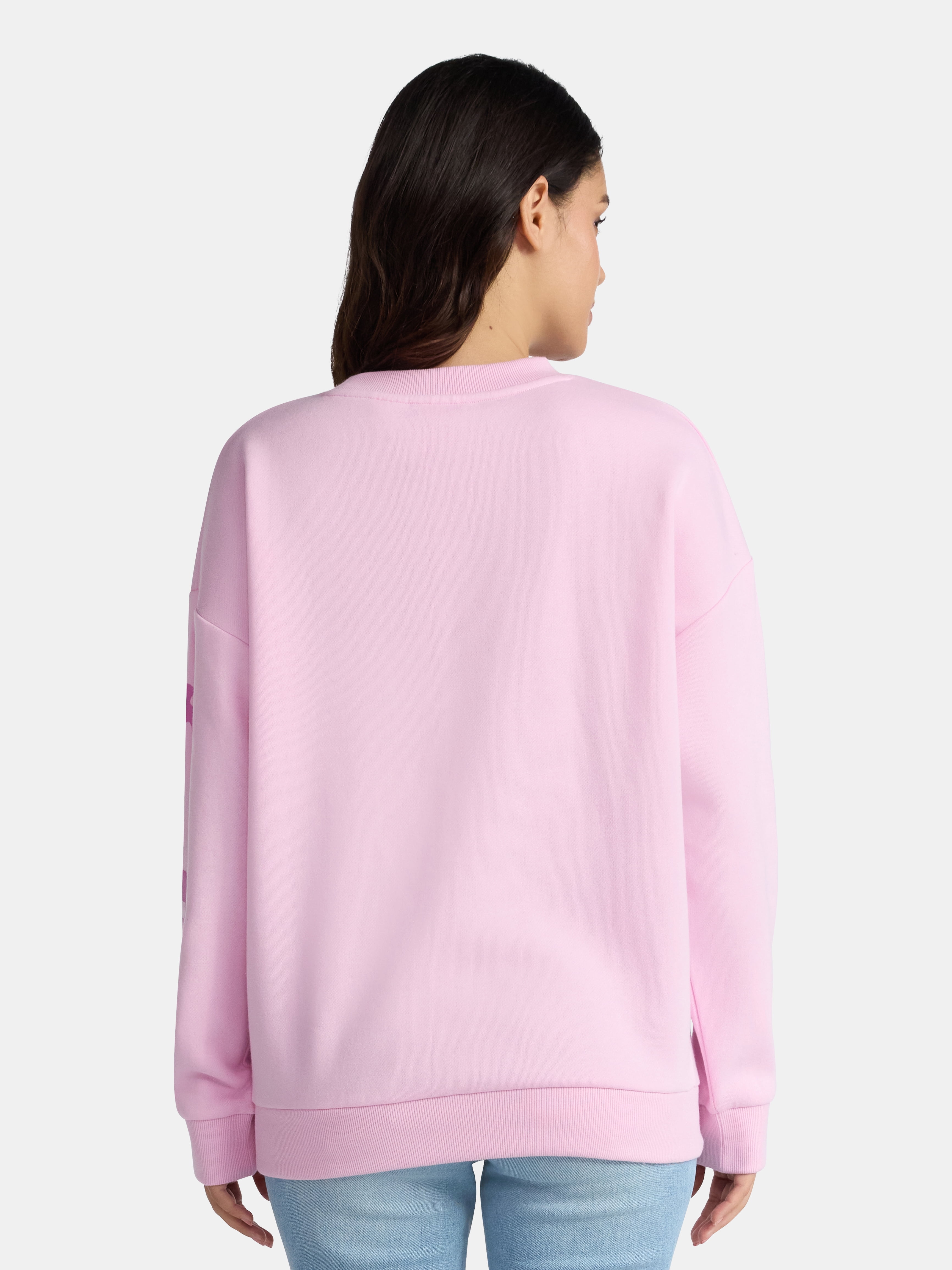 SpongeBob SquarePants Women’s Patrick Star Graphic Crewneck Sweatshirt, Sizes XXS-XXL