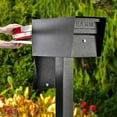 thumbnail image 1 of Mail Boss 7536 Street Safe Latitude Locking Security Mailbox, Black, 1 of 18