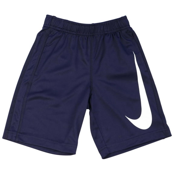 Nike Little Boys' (4-7) Dri-Fit Performance Swoosh Shorts-Navy
