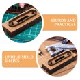 thumbnail image 3 of ELAYARD Satchel Strap Die Cutting Dies Beige 1Set Unique Mold Shapes For Leatherworking, 3 of 8
