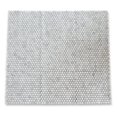 thumbnail image 2 of Carrara White Marble 3/4 inch Penny Round Mosaic Tile Honed Kitchen Bath Wall Floor Backsplash Shower (1 Sheet), 2 of 5