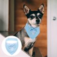 thumbnail image 4 of Shisuyan Dog Collar Bandana Sky-Blue 1Set M, 4 of 9