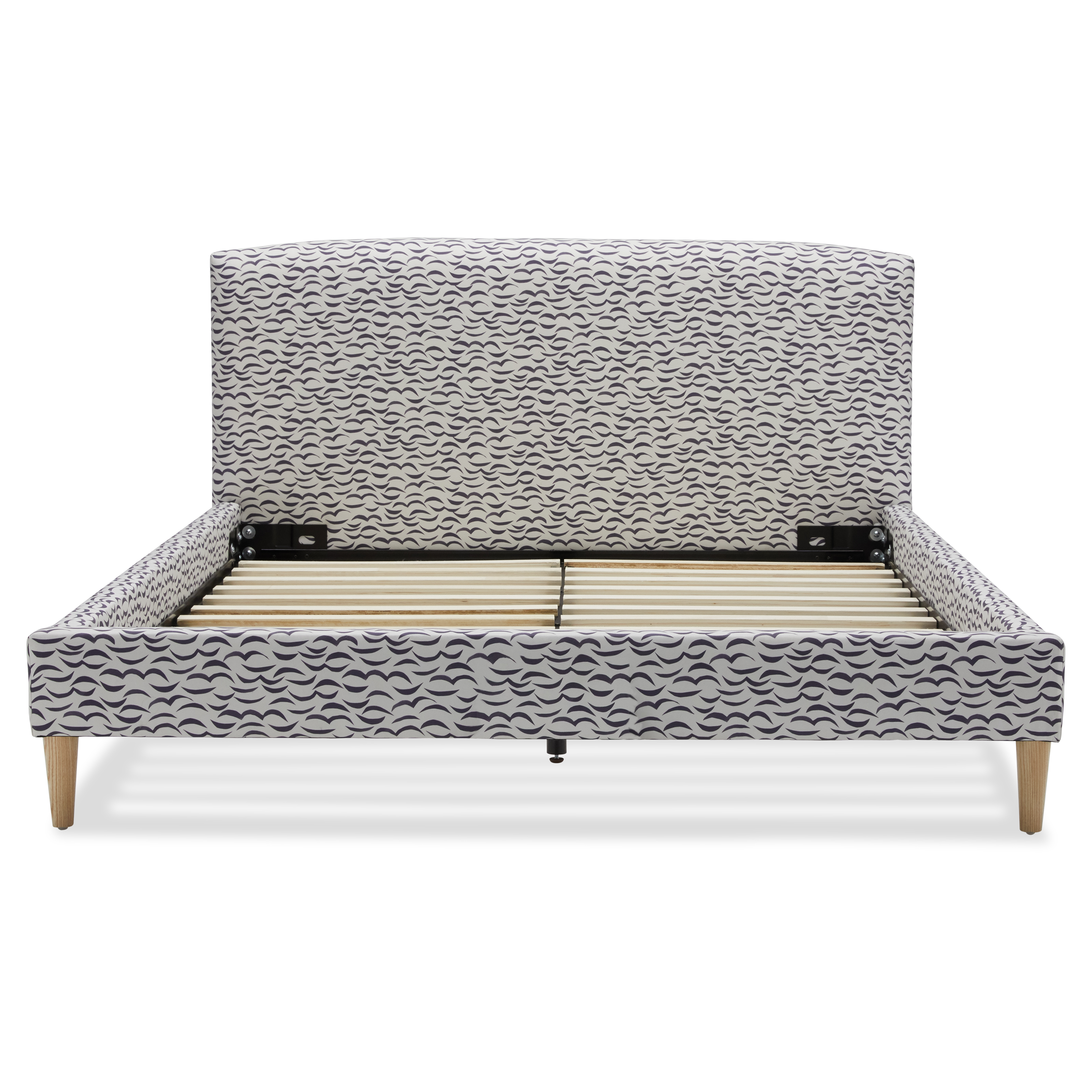 Crescent Moon Upholstered Platform Bed, Multiple Sizes by Drew Barrymore Flower Home - image 5 of 10