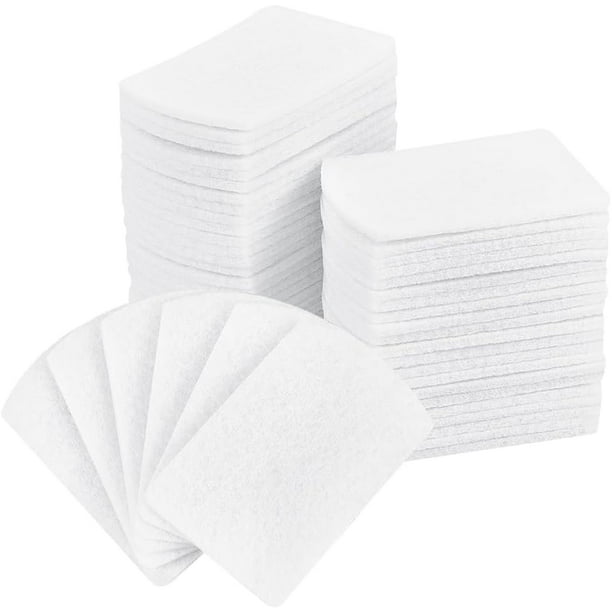 50 almohadillas difusoras de aceites esenciales para aromaterapia, almohadillas rectangulares de repuesto para perfume, recambios para difusor de aceites esenciales.
