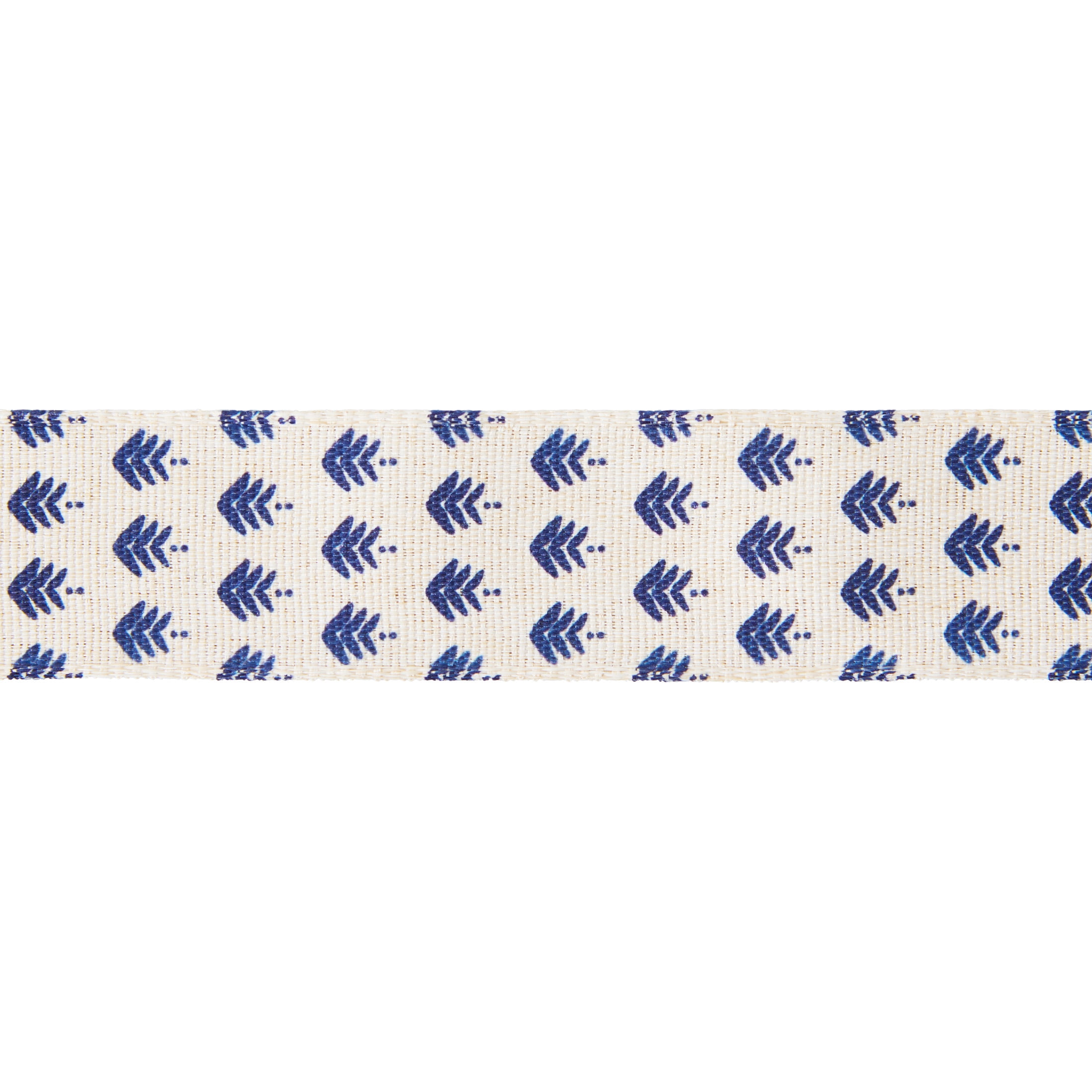 Hillfolk 1.5 faux linen tree blue 9ft ribbon, for crafts and gifting