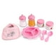 thumbnail image 1 of Melissa & Doug Juego de alimentación para accesorios para muñecas Mine to Love Time to Eat (8 piezas), rosa, 1 of 5