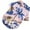 Pink, variant on AJZIOJIRO Summer Dog Costume,Lightweight Shirt with Pretty Patterns for Small & Medium Dogs Hawaii Shirts Pet Dogs Puppy Clothes for Beach Party Outdoor