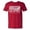 A-Red643, variant on Bibifish Mens T-Shirts Gradient Letter Printed Trendy Casual Tees Crew Neck Short Sleeve Daily Wear Tshirts