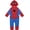 Spiderman, variant on Marvel Avengers Captain America Infant Baby Boys Zip Up Cosplay Coverall