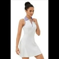 thumbnail image 3 of Vestido de Golf para Mujer, Vestido de Tenis con Bolsillos Cortos, Sin Mangas, Deportivo, para Entrenamiento, Atlético, y , Talla M, 3 of 9