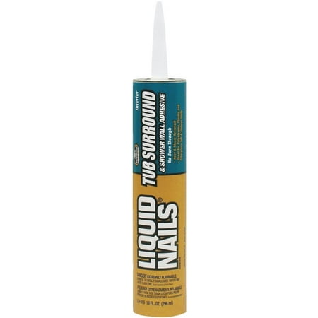 - Liquid Nails Tub Surround & Shower Adhesive (Low VOC)