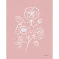 thumbnail image 3 of Zaman, Farida 20x24 Black Modern Framed Museum Art Print Titled - Joyful Peonies I Pink, 3 of 5