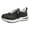 Black, variant on Sneakers for Women Comfort Arch Support Running Shoes Lace up Fashion Athletic Shoes
