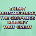 thumbnail image 3 of CafePress - The Graphics Weren't Great Dark T Shirt - Men's Classic Graphic Cotton T-Shirt, 3 of 4