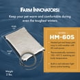 thumbnail image 3 of Farm Innovators HM-60S Small Plastic Heated Pet Mat with Fleece Cover, 60 Watt, 3 of 7