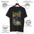thumbnail image 3 of Star Wars Men's Galactic Battle Graphic Tee, Retro Design,, 3 of 10