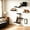 DarkGrey, variant on 5-in-1 Wall Mounted Cat Shelves, Multi-Level Climbing Perch Lounge, Space-Saving Indoor Furniture, Natural Wood-White