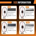 thumbnail image 5 of Bafang 48V 750W Ebike Rear Hub Motor Kit 20" Electric Bike Conversion Kit with LCD Display 48V25Ah Downtube Battery for 135-142mm Rear Dropout Bicycle, 5 of 9
