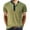 Army Green, variant on RYRJJ Henley Shirts for Mens Button V Neck Short Sleeve T Shirts Solid Color Lightweight Summer Casual Front Placket Tee Shirt Tops(Blue,L)